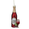 thumbnail image 1 of 5.75" Vin Rouge Pays Verre Bouteille Noël Ornement, 1 of 2