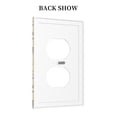thumbnail image 4 of Kll Forest Guard Wall Plate,Gloss Finish,Standard Size 1 - 5" X 3", Polycarbonate Thermoplastic,Electric Receptacle Plug Covers, 4 of 8