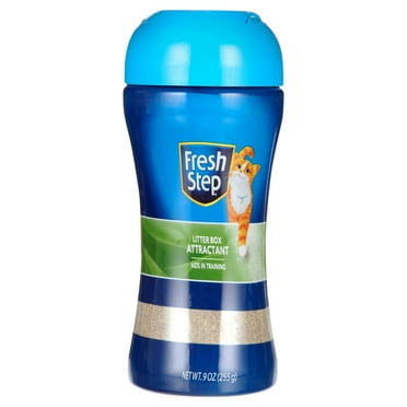 Fresh Step Litter Box Attractant Powder to Aid in Training, 9 Ounces