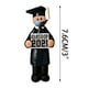 thumbnail image 3 of Xihbxyly Adorno de Graduación, Decoración Conmemorativa de La Clase de 2021, Ideal para Familiares o Amigos, Celebración de Logros Académicos, Perfecto para Graduados Universitarios, 1 Pieza Decorati, 3 of 3