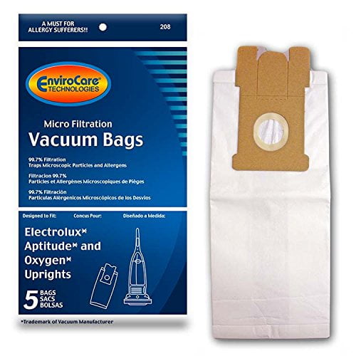 2 Pack Replacement Vacuum Bags for Electrolux EL5010A Vacuums 