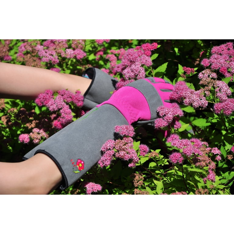 Women's Thorn-Resistant Rose Gardening Gloves with Forearm Protection photo 6