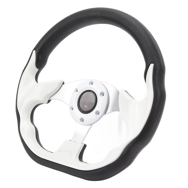 12.5 Inch Cart Steering Wheel Universal 6 Holes Steering Wheel Universal 6 Holes SReplacement for EZGO TXT & RXV, Replacement for DS G1 to G29 Carts