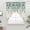 Teal Green, variant on Blue Grey Eucalyptus Swag Valances for Windows 2 Pack, Kitchen Window Curtains 36 Inch Length, Farmhouse Weeping Leaves on Linen Privacy Swag Curtains for Living Room/Bathroom with Rod Pocket 36"x36"