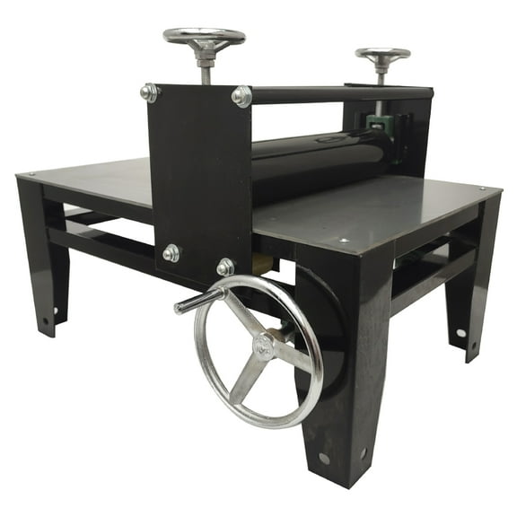 28x17.7in Manual Ceramic Clay Plate Machine Portable Pottery Making Machine Slab Roller