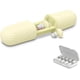 thumbnail image 1 of JM Tapón para los oídos amarillo para dormir Anti ruido para dormir Orejeras de silicona insonorizadas reutilizables Protección auditiva Bloqueo de sonido ergonómico JM, 1 of 5