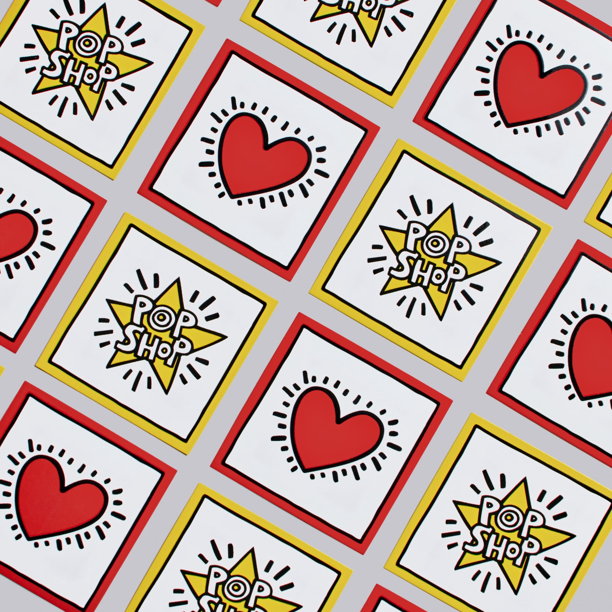 WS Game Company Keith Haring Monopoly – Pop Shop 40th Anniversary Edition – Premium Art-Wrapped Collector’s Board Game – Featuring Iconic Art, Custom Metal Tokens, and Dancing Figure Pieces