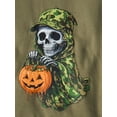 thumbnail image 2 of Wonder Nation Boys Short Sleeve Graphic Tee and Wide Leg Pants Sleep Set, 2-Piece, Sizes 4-18, 2 of 3