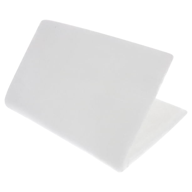 EeaseMX Almohadilla de filtro de fibra para acuario, filtro bioquímico de fibra blanca para acuario, almohadilla de esponja de filtración para estanque, 30 x 40 cm