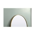 thumbnail image 6 of Elegant Decor MR1A3276BRS 32 x 76 in. Metal Frame Arch Full Length Mirror, Brass, 6 of 8