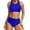 Blue, variant on Bathing Suits for Women Two Piece Swimsuit for Women Women High Waisted Bikini Push Up Two Piece Swimsuits