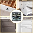 thumbnail image 6 of 4 Pcs Cabinet Handle Drawer Pulls Dragonfly Knobs with Screws Square Furniture Office Cabinet Knob Decoration, 6 of 7