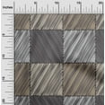 thumbnail image 2 of oneOone Cotton Poplin Twill Gray Fabric Stripes Dress Material Fabric Print Fabric By The Yard 56 Inch Wide, 2 of 4