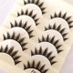 thumbnail image 1 of Natural Long Cosplay Makeup Cross Strip Pestañas postizas Black Eye Lashes y Cat Eye Lashes 5 pares Tan Jianjun unisex, 1 of 2