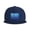 Blue, variant on Flat Bill Snapback Hats for Men Women Denim Blue Hip Hop Style Plain Baseball Cap Black