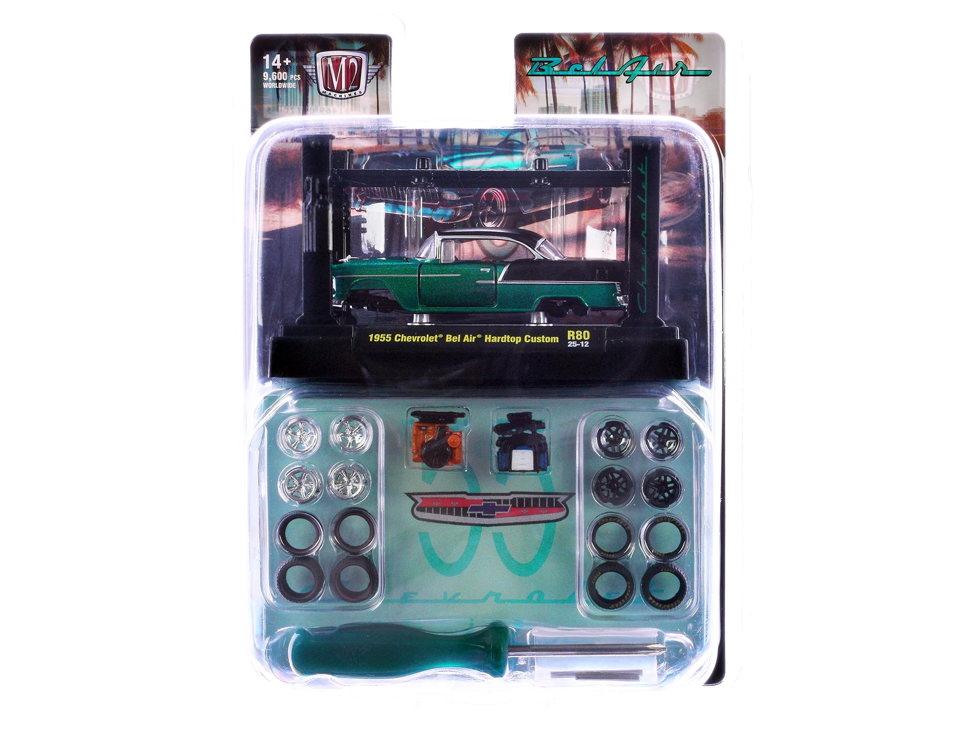 Model Kit 3 piece Car Set Release 80 Limited Edition to 9600 pieces Worldwide 1/64 Diecast Model Car by M2 Machines