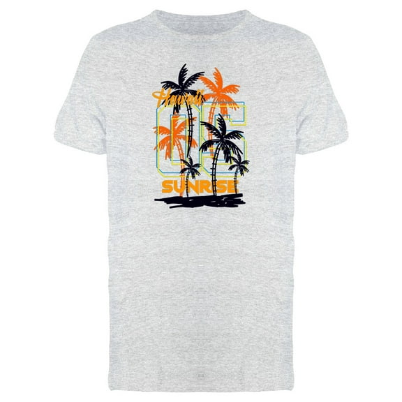 Hawaii Sunrise Palms Tee Men's -Image by Shutterstock