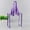 purple, variant on New Car Sewn Plastic Large Capacity Clear Tote Bag PVC Jelly Bag Cosmetics Shopping Bag PINK L