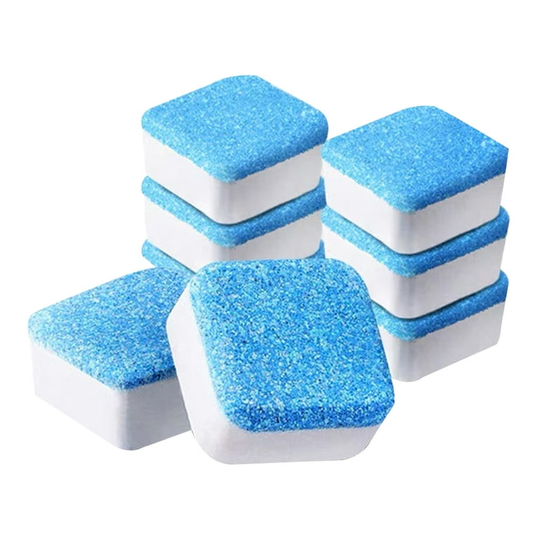  Washing Machine Cleaner Descaler 24 Pack - Deep Cleaning  Tablets For HE Front Loader & Top Load Washer, Clean Inside Drum And Laundry  Tub Seal : Health & Household