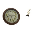 thumbnail image 4 of Reloj de pared,Reloj de pared de pájaro cantor de 10 pulgadas para decoración del hogar,Relojes de pared decorativos Decoración de pared para el hogar y la oficina,Figura de, 4 of 7