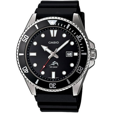 Casio Men's Black Dive-Style Sport Watch (Best Dive Watches Under 1000)