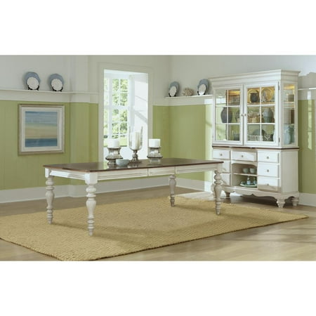 Hillsdale Pine Island Leg Extension Table, Old White