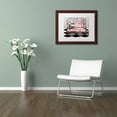 thumbnail image 3 of Trademark Fine Art "Poitrine Rose" Canvas Art by Color Bakery White Matte, Wood Frame, 3 of 4