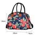 thumbnail image 2 of Bolsa del almuerzo Irfora Bolsa de almuerzo para mujeres, hombres, adultos, fiambrera aislada con correa ajustable para el hombro, a prueba de fugas y reutilizable, bolsa de almuerzo para oficina, se Irfora Bolsa del almuerzo, 2 of 7