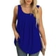 thumbnail image 3 of Camiseta sin mangas de gasa para mujer,Camiseta sin mangas de gasa para mujer Blusa sin mangas de verano para mujer Camiseta sin mangas de gasa para mujer Acabado de lujo, 3 of 6