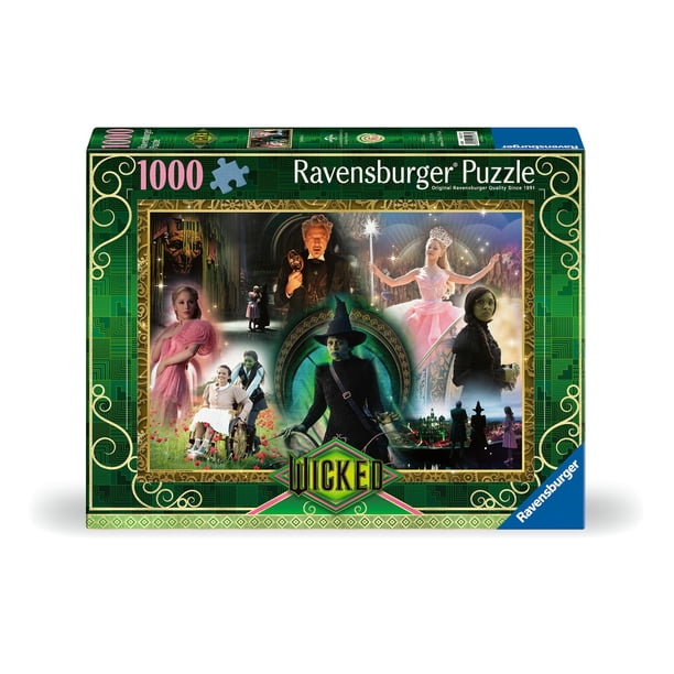 Rompecabezas Ravensburger Wicked Act I 1000 piezas