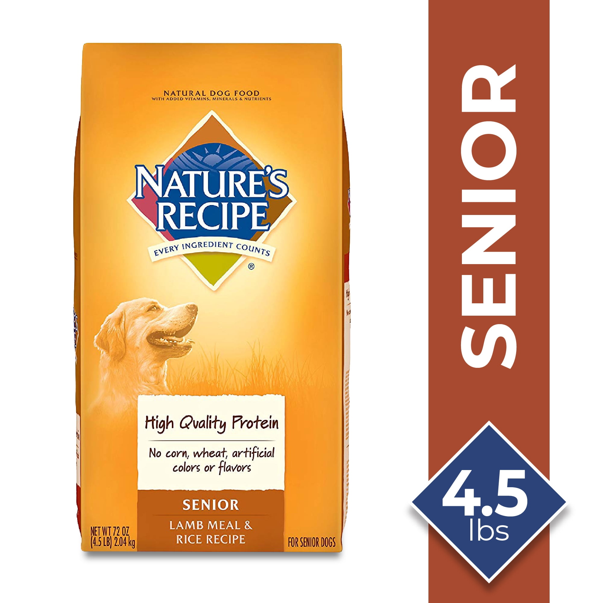 nature's recipe senior dry dog food