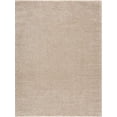 thumbnail image 2 of Hauteloom Heavenly Solid Shag Area Rug for Living Room Bedroom - High Pile Fluffy Carpet - Soft Shaggy Cozy Plush Rug - Light Brown, Dark Beige - 6'7" x 9', 2 of 12
