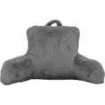 thumbnail image 1 of Hometrends Grey Fur Bed Rest, 1 of 3