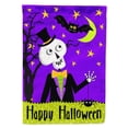 thumbnail image 1 of Carolines Treasures VHA3014CHF Happy Halloween Skeleton Flag Canvas House Size, 1 of 4