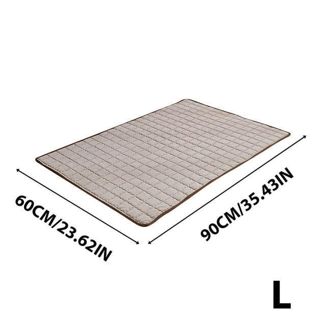 Dvruxg Tapis Rafraîchissant pour Chiens, Tapis Rafraîchissant Lavable Antidérapant pour Petits et Grands Chiens d'Intérieur