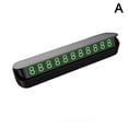 thumbnail image 4 of Adjustable Auto Parking Number Card Plate | Retractable Temporary Contact Sign for Car Windshield, PC ABS Emergency Phone Number Display Privacy Hide, 4 of 8