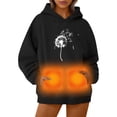 thumbnail image 4 of Unisex Heated Hoodie with 5-Zone Electric Heating - Winter Smart Warming Jacket, Battery-Powered Thermal Sweatshirt for Men & Women, USB Rechargeable Cold Weather Gear, 4 of 8