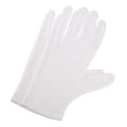 thumbnail image 7 of 12 Pairs White Cotton Gloves Cotton Cosmetic Moisturizing Therapeutic Gloves for Eczema, Dry Skin and Moisturizing - White, 7 of 7