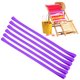 thumbnail image 1 of Uxcell 6-Pack Bandas para Toallas para Sillas de Playa, Clips de Toalla Reutilizables [Morado], 1 of 7