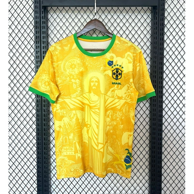 24-25 Brazil Home Football Classic Jersey