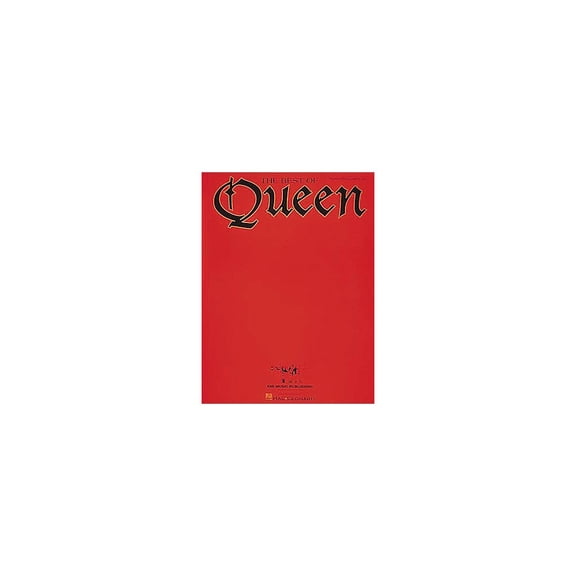 Hal Leonard The Best Of Queen Piano, Vocal, Guitar Songbook