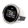 thumbnail image 3 of 52mm Digital GPS Speedometer MPH KM/H Adjustable With GPS Antenna And Alarm Light For Vessel RV Truck, 3 of 6