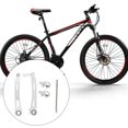 thumbnail image 4 of Eigraketly Pinza de freno para bicicleta V, accesorios modificados profesionales, tope de rueda de aleación de aluminio, Kit de frenado de brazo largo, Ciclismo Plata Eigraketly OD023869-03, 4 of 6