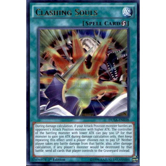 YuGiOh Duelist Saga Ultra Rare Clashing Souls DUSA-EN038