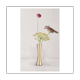 thumbnail image 5 of Jarrón de metal en tono latón, pequeño florero, 2 jarrones decorativos modernos, decoración para bodas o regalos (dorado), 5 of 6