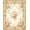 Cream Beige Peach, Pattern 3, variant on ODIKA Beige Vintage Farmhouse Botanical Scroll Border Pile Playroom Pet Friendly & Kids Safe for Bedroom, Bedside, Nursery