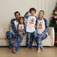 thumbnail image 4 of Family Pj Christmas Set With Oh Snap Gingerbread Man, Blue, Standard to Plus Size, 4 of 6
