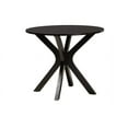 thumbnail image 4 of Baxton Studio Jessie Modern Grey Fabric and Dark Brown Finished Wood 5-Piece Dining Set, 4 of 7