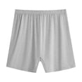 thumbnail image 2 of Men's 4-way Stretch Boxer Briefs | Lightweight & Moisture Wicking Underwear Light Gray XL, 2 of 3