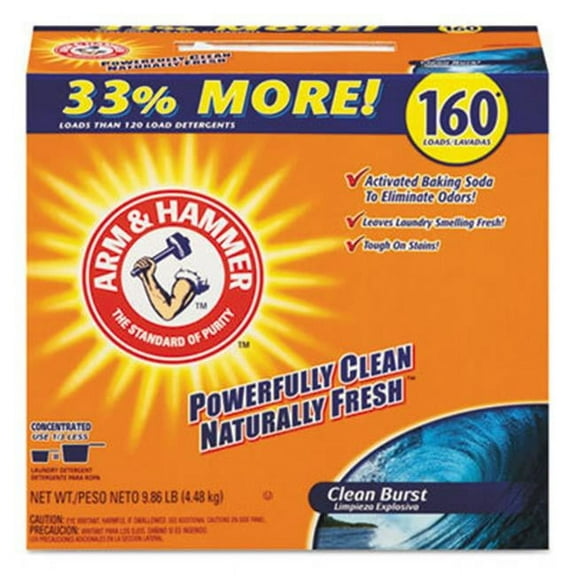 Church & Dwight CDC 11.9 lbs Clean Burst Arm & Hammer Laundry Detergent Powder